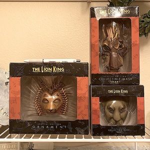 Lion King musical collectible ornament set